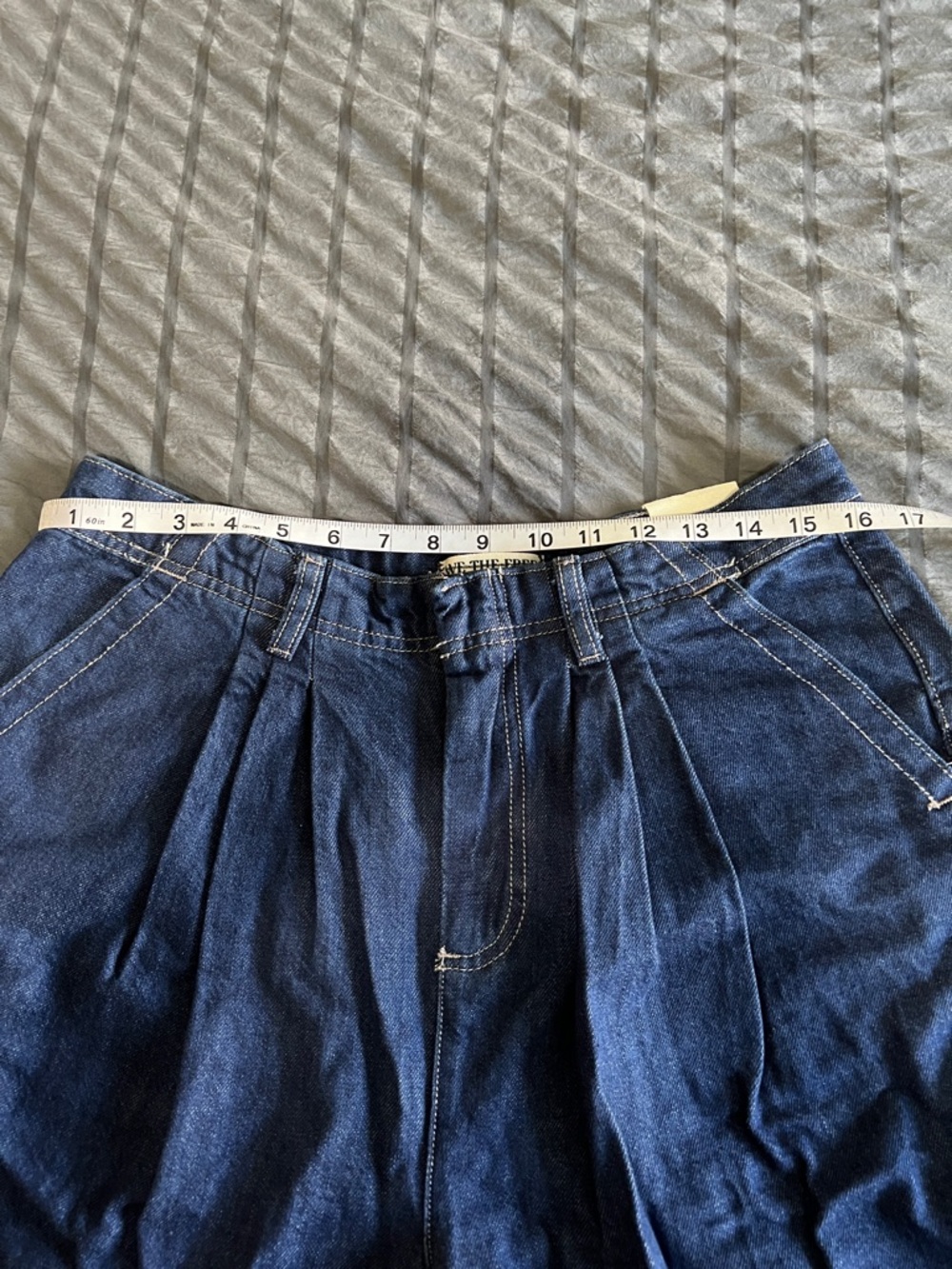NWT We The Free Equinox Exaggerated Wide‎ Leg Trouser Denim Jeans - Picture 15 of 16